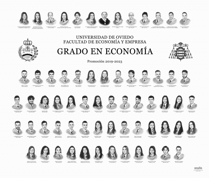 Orla del Grado en Economia de la Universidad de Oviedo