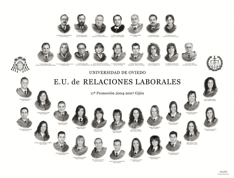 Orla de Relaciones Laborales de la Facultad de Economia y Empresa de la Unviersidad de Oviedo