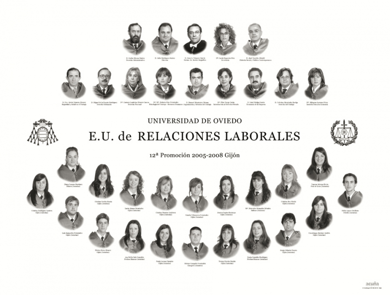 Orla de Relaciones Laborales de la Facultad de Economia y Empresa de la Unviersidad de Oviedo