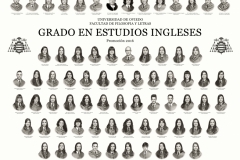 Orla del Grado Estudios Ingleses de la Facultad de Filosofia y Letras de la Universidad de Oviedo