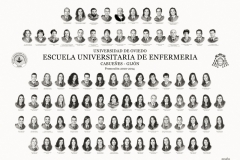 Orla de la Escuela Universitaria de Enfermeria de Cabueñes en Gijón