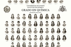 Orla del Grado de Química de la Universidad de Oviedo